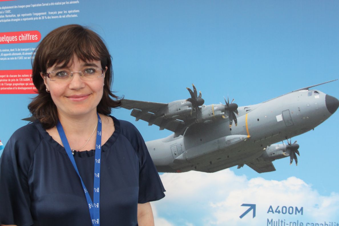DGA programme manager Marie M